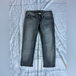 True Religion Lily Gray Capri W26
